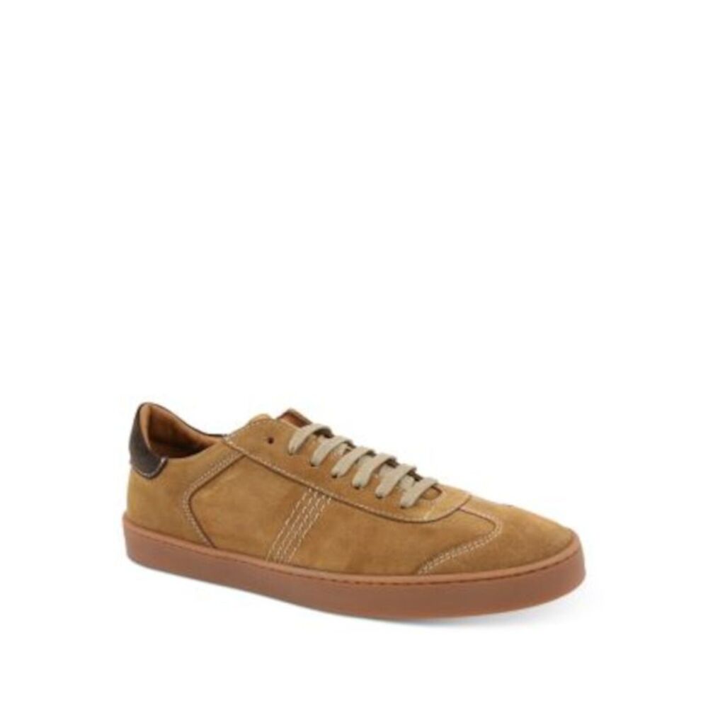 BRUNO MAGLI Womens Brown Flexible Padded Bono Round Toe Leather Sneakers Shoes 9